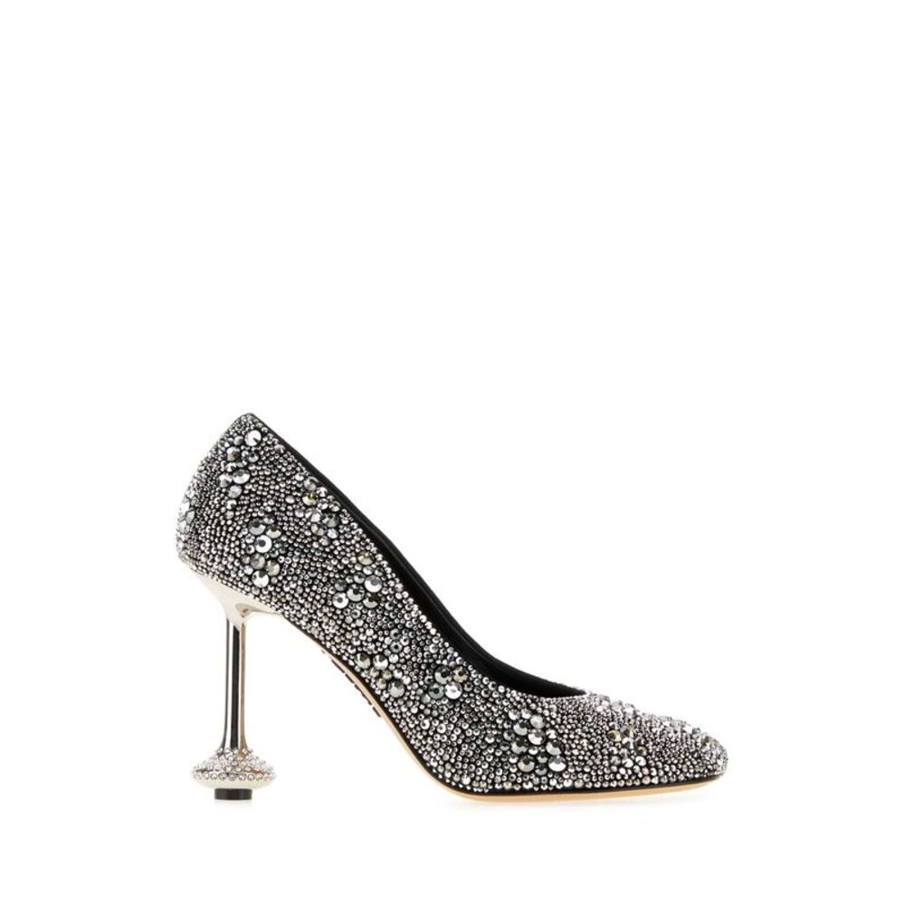 Loewe Women Embellished Suede Toy Pumps